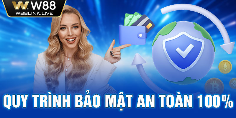 W88 xây dựng quy trình bảo mật an toàn 100%